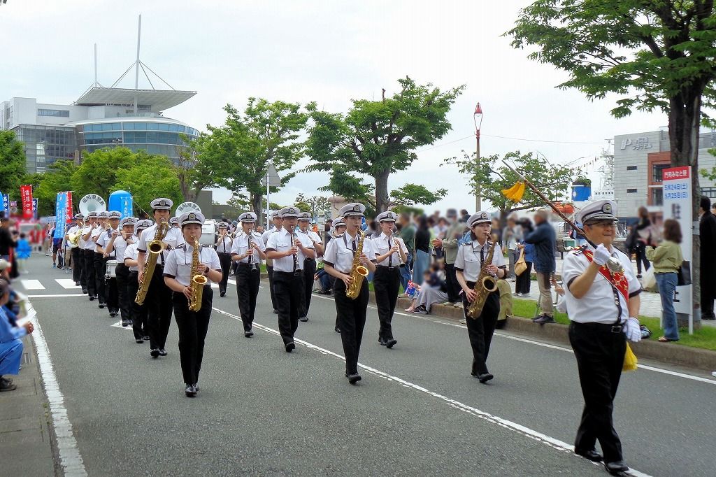 第80回門司みなと祭り　祝賀パレード