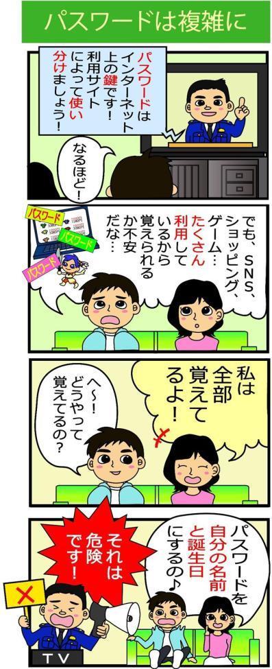 パスワードは複雑に　の漫画